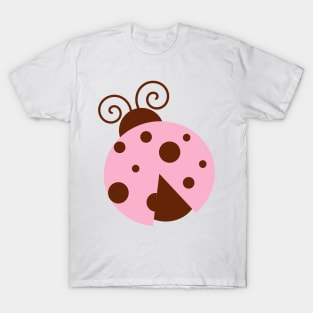 Ladybug, Pink Ladybug, Cute Ladybug, Ladybird T-Shirt